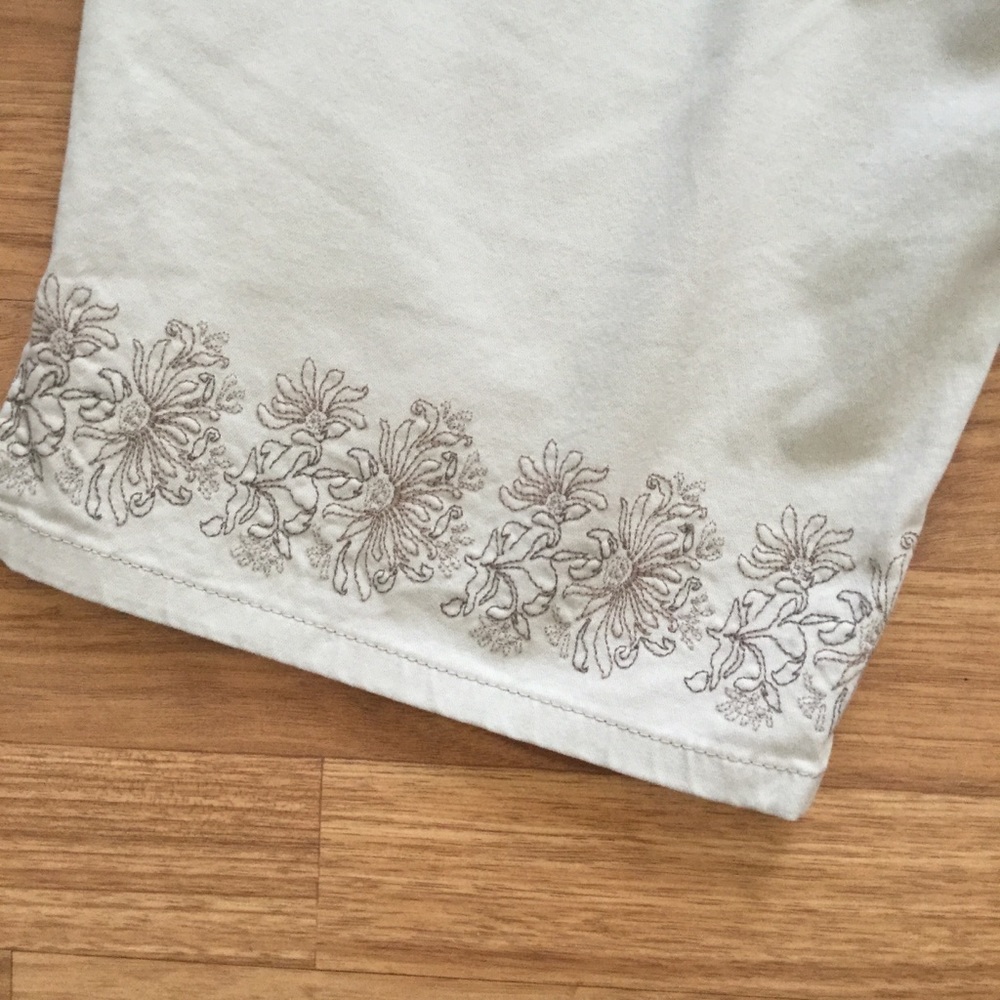 Gloria Vanderbilt Khaki Beige Capris Slimming 20W - Picture 5 of 11